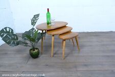 Ercol Pebbles Blonde Nest of Tables