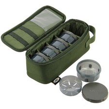 NGT Glug Pots With Storage Bag Case Carp Fishing For Boilies Glugging Pop Ups