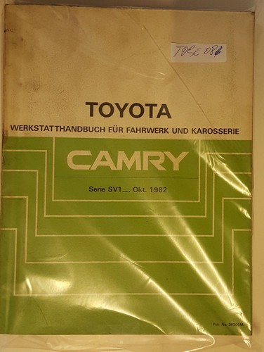 Workshop manual toyota - workshop,