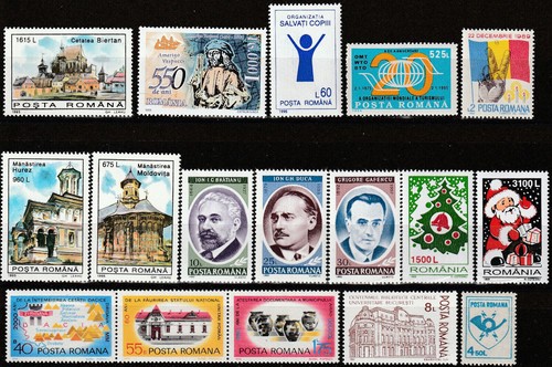 Romania mint small fine lot - , w