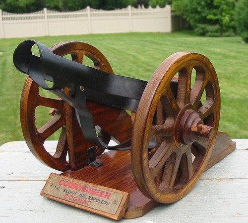 Vtg courvoisier cognac wood - courvoisier,