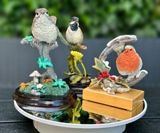 Country Artists Resin Bird Figurines Bundle 