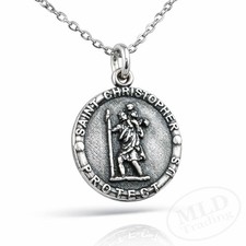 MLD925 Sterling Silver Saint