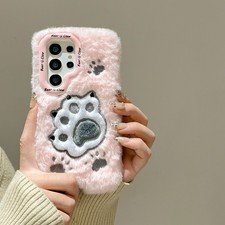 Girly Plush Case For Samsung