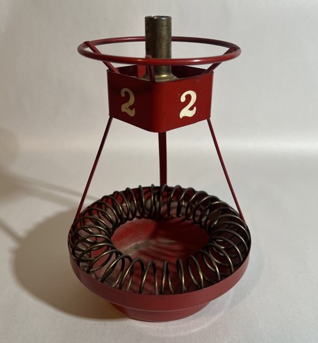 Vintage red buoy metal - vintage,