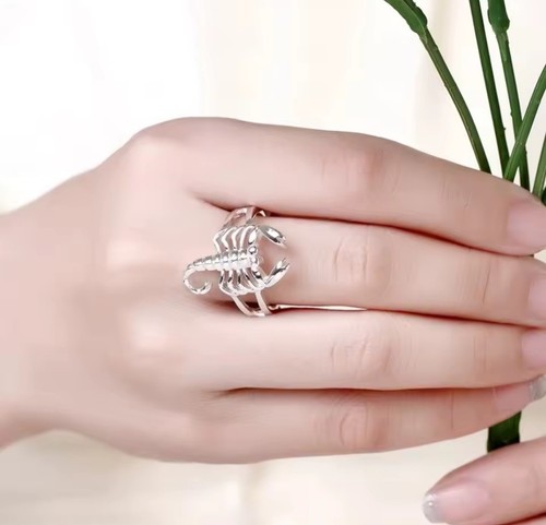 Beautiful 925 scorpion ring - 925,