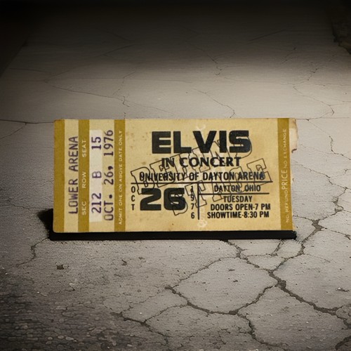 Elvis presley concert tickets - elvis,