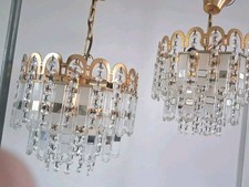 2  FRENCH CRYSTAL CHANDELIER