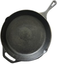 Kichly Seasoned Pan Skillet Cast Iron Large 