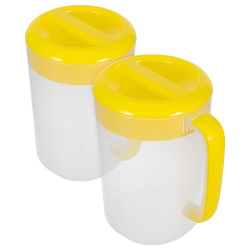 2pcs plastic water pitcher - plastic,