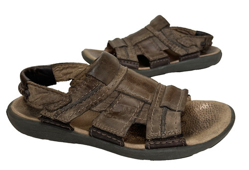 Mens clarks brown - mens, leather