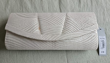 Debenhams Debut Cream Clutch Bag, new with tag