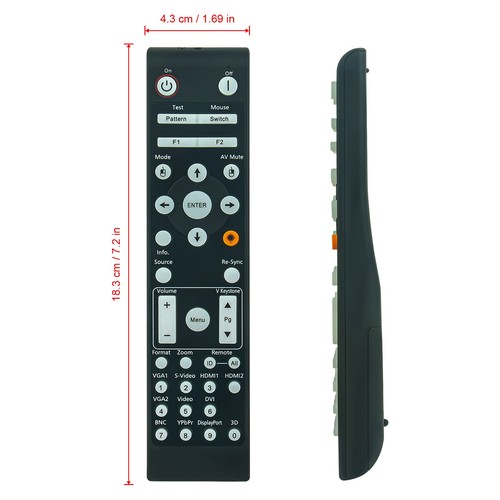 New remote control replacement - new,