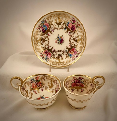 Antique nantgarw tea coffee - tea, &
