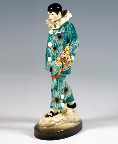 Goldscheider harlequin figure - harlequin,