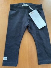 Lil Legs Jet Black Knit Cotton