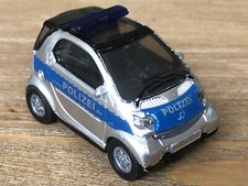 Siku Smart Fortwo Polizei Police Car 1302/1067 Diecast 1:50
