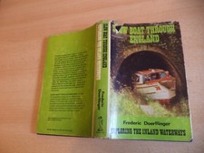SLOW BOAT THROUGH ENGLAND old vintage canal barge narrow biog BOOK doerflinger