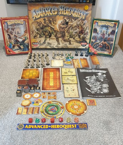 Advanced heroquest 1989 board - advanced,