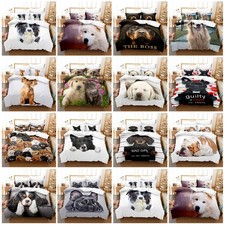 Crowded Dog White Black Brown