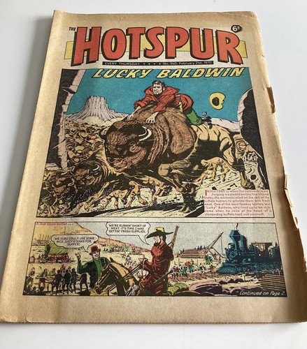 Hotspur comic february 21st - comic,