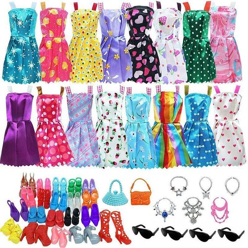 32pcs set barbie - 32pcs/set, clothes