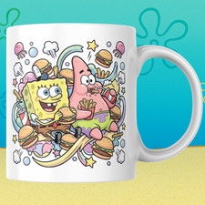 Spongebob and patrick mug - spongebob,