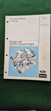 FORD Scorpio With V6 24V COSWORTH Engine technical service training manual 1990