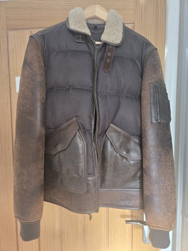 Belstaff leather jacket - belstaff,