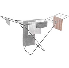 18M Clothes Winged Airer Foldable Lightweight Drying Rack Laundry Horse 