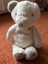 Mothercare white teddy bear - white,