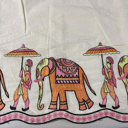 Elephant procession cotton - elephant,