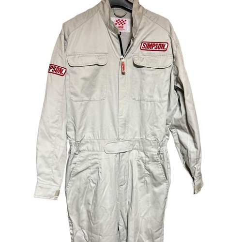 Simpson white overalls size - simpson,
