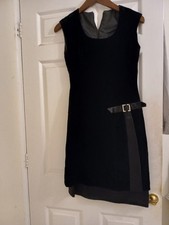 Smart Vintage 1960s Black Velvet Cocktail Dress