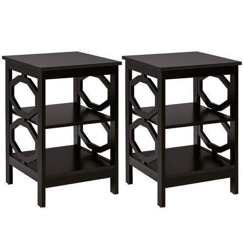 2pcs nightstand end - 2pcs, table