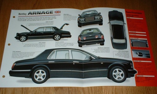 1998 bentley arnage - bentley, original