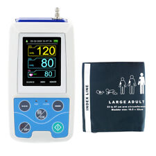 CONTEC Ambulatory Blood Pressure Monitor+Software 24h NIBP Holter ABPM,3 cuffs