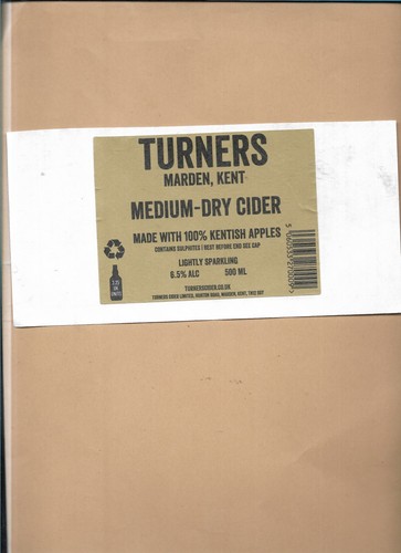 Cider bottle label turners - cider,
