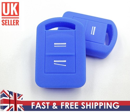 Blue car key silicone - car, fob