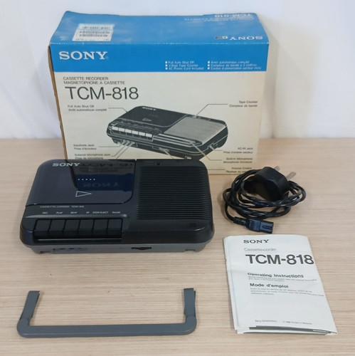 Vintage sony cassette recorder - vintage,