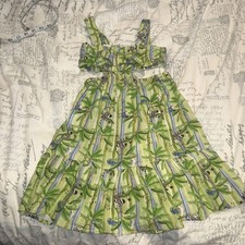 Mayoral Girls Dress Size 7 Years. Bandeau Top All In One Dress.