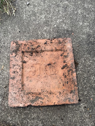 Vintage terracotta floor tiles - vintage,
