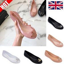 NewLadies Flat Slip On Jelly