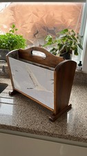 Oak Magazine Rack
