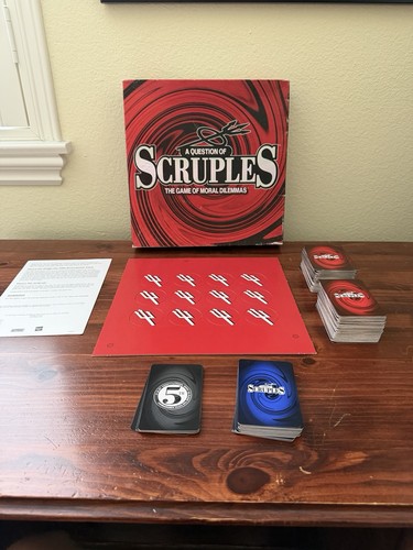Question scruples board - question,