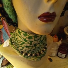 925 silver hoop necklace with