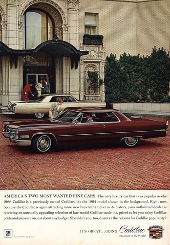 1966 cadillac two most - most, wanted