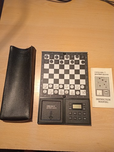 1983 chess king - chess, foldable