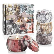 Luxury floral scented candle - floral,