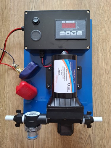 Window cleaning pump digital - window,